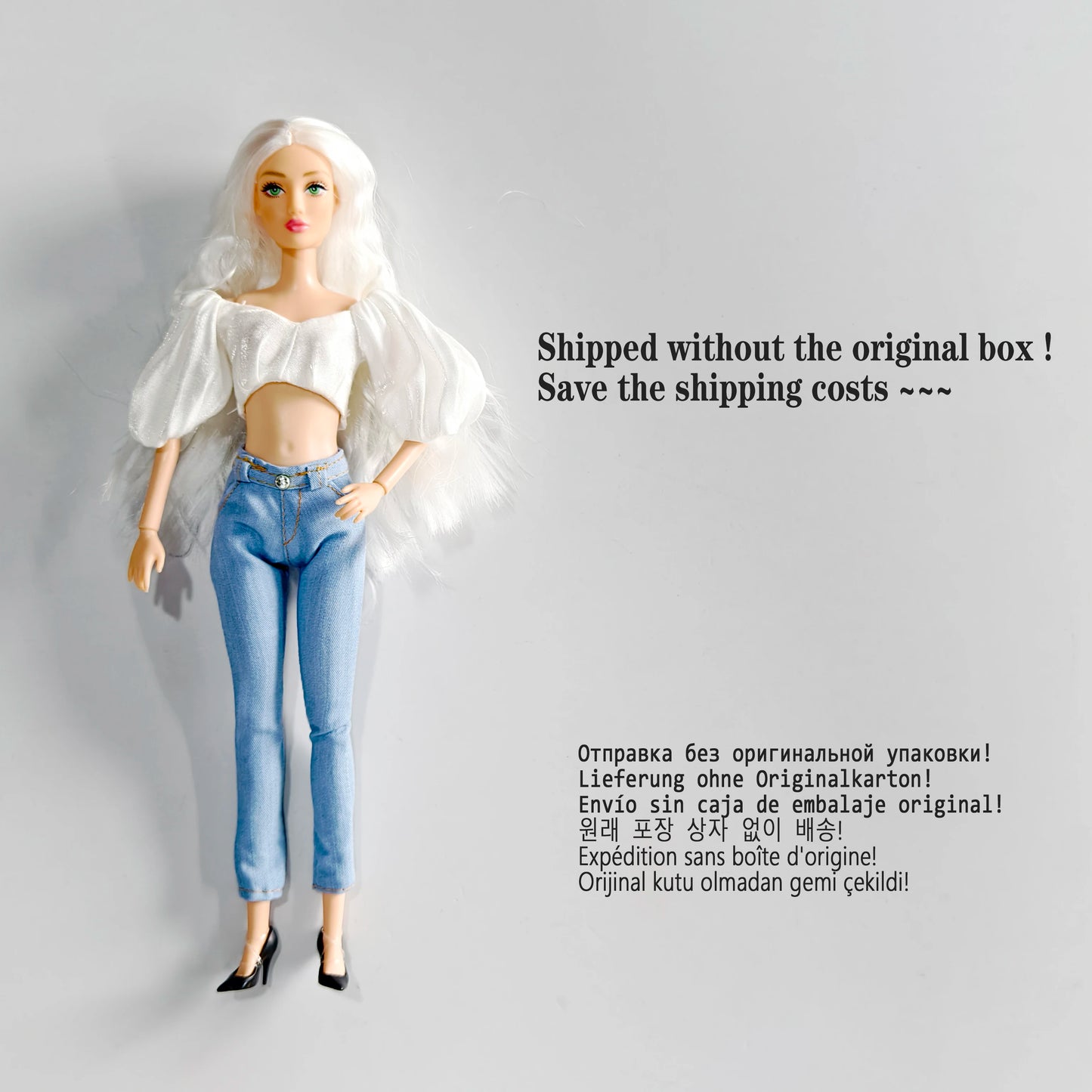 Original DEFA Lucy Fashion Doll – 1/6 Scale Beautiful Girl Doll with Clothes, New Gift