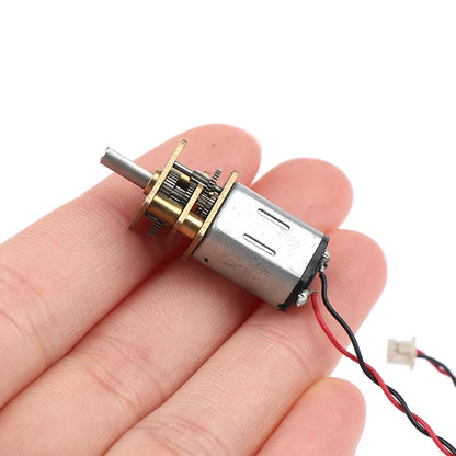 Mini N20 Gear Motor - 3V-12V Full Metal Gearbox DC Motor with High Torque for DIY Robots