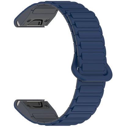 Silicone Magnetic QuickFit Strap for Garmin Fenix — Compatible with Fenix 8/7X/7/7S/5X/5S Plus/3HR (20mm, 22mm, 26mm)
