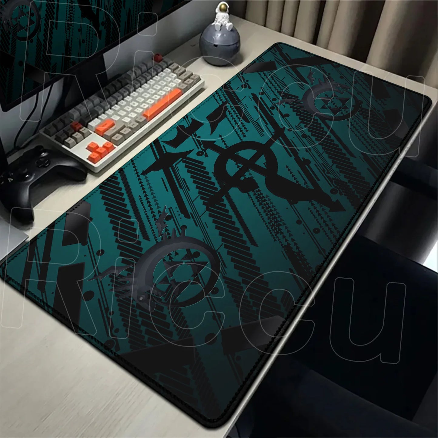 Fullmetal Alchemist XXL Gaming Mouse Pad – Large Anti-Slip Keyboard Desk Mat for Home & Office