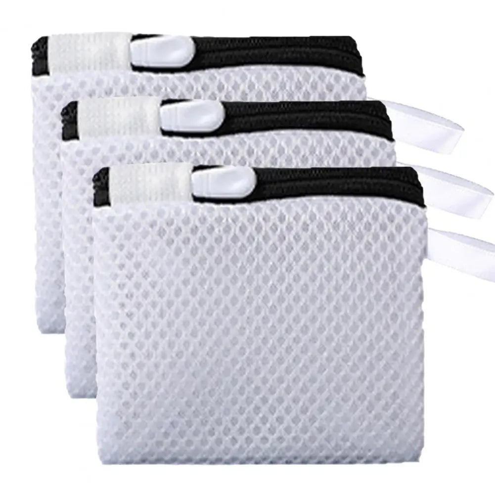 3PCS Laundry Gel Bags – Double-Layer Mesh Laundry Wash Bags, Thickened Anti-Tangle & Pilling Prevention for Clothes