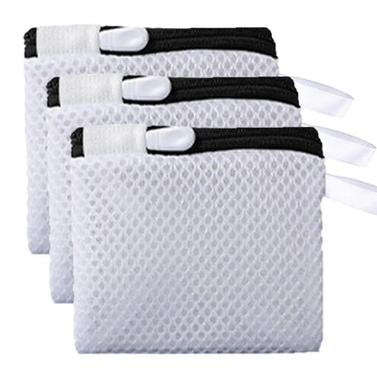 3PCS Laundry Gel Bags – Double-Layer Mesh Laundry Wash Bags, Thickened Anti-Tangle & Pilling Prevention for Clothes