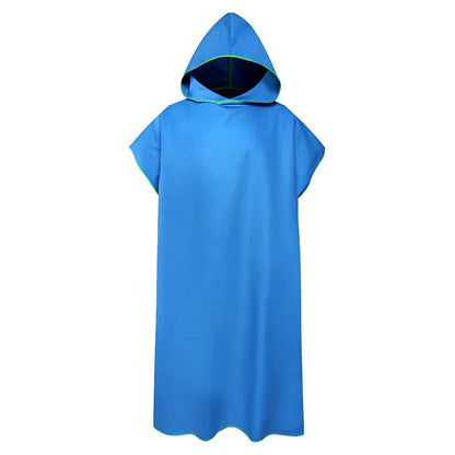 Microfiber Hooded Towel for Men & Women – Quick Dry Changing Robe, Beach, Swim & Travel Poncho Bathrobe