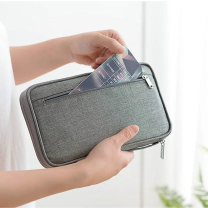 Hot Travel Wallet Family Passport Holder – Creative Waterproof Document Organizer & Cardholder Travel Accessories