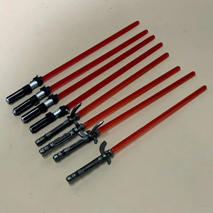 Lot of Star Wars & GI Joe Accessories – Lightsaber, Blaster Gun & Jetpack for 6’’ Action Figures