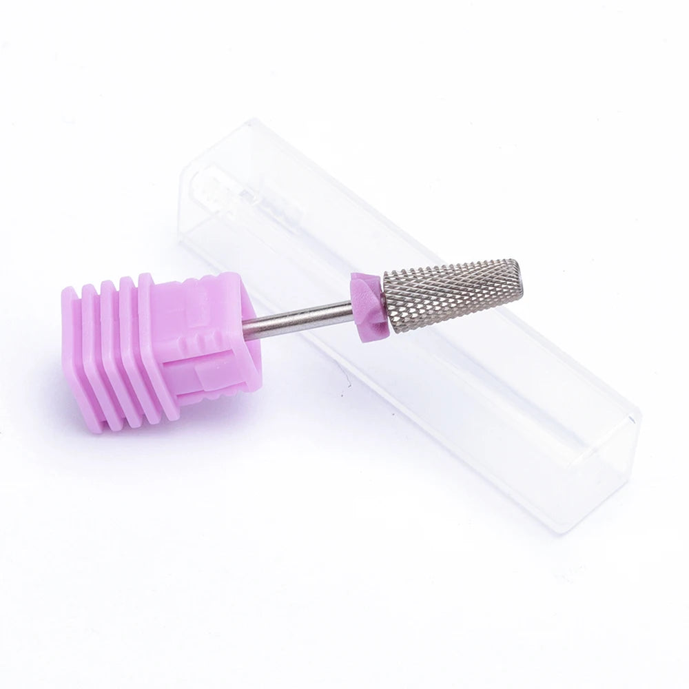 2XF 5-in-1 Nail Drill Bits - Electric Ceramic Milling Cutter for Manicure, Gel Polish Removal & Nail Tools