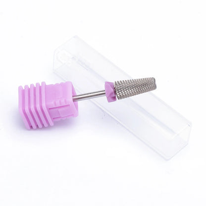 2XF 5-in-1 Nail Drill Bits - Electric Ceramic Milling Cutter for Manicure, Gel Polish Removal & Nail Tools