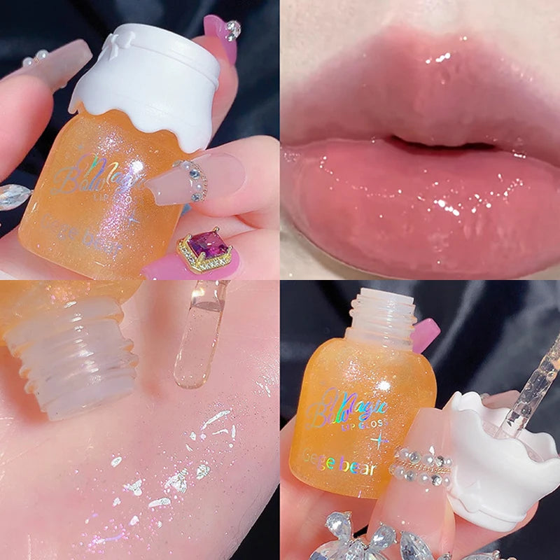 Butterfly-Shaped Milk Can Lip Balm – Moisturizing with Shimmering, Pouty Lips Effect
