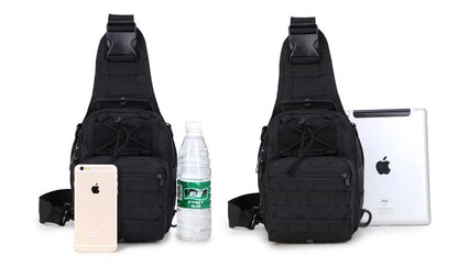 LHI Tactical Shoulder Chest Bag — Waterproof EDC Sling Pack for Hiking, Camping, Hunting & Concealed Carry