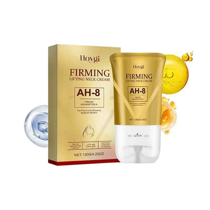 Neck Wrinkle Cream with Massage Roller – Firming, Whitening & Moisturizing Neck & Chin Care