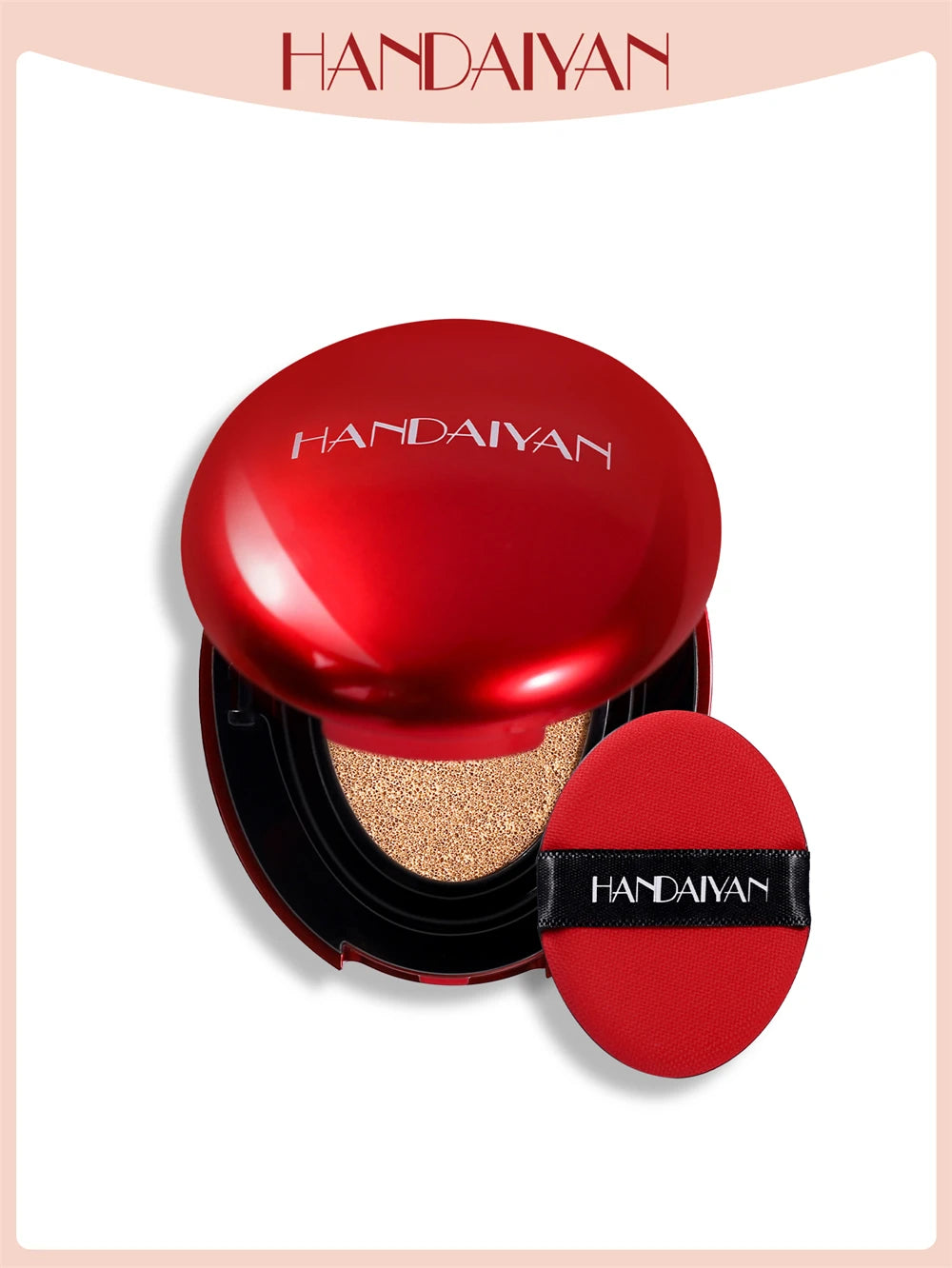 Air Cushion Foundation – Light Natural Moisturizing Concealer, Whitening, Oil-Control, Long-Lasting Base Makeup for Women (Korean Cosmetic)