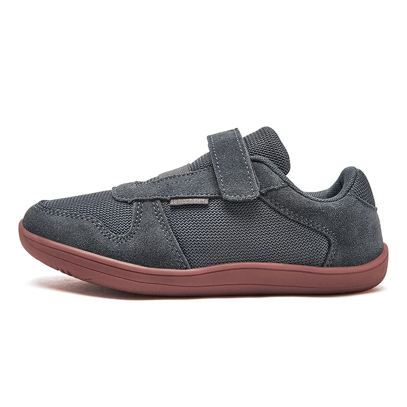 HOBIBEAR Wide Barefoot Shoes – Lightweight Breathable Mesh Sneakers for Boys & Girls