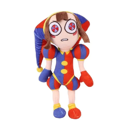 The Amazing Digital Circus Plush — Pomni & Jax Cute Stuffed Animal Dolls, Birthday & Christmas Gift for Kids