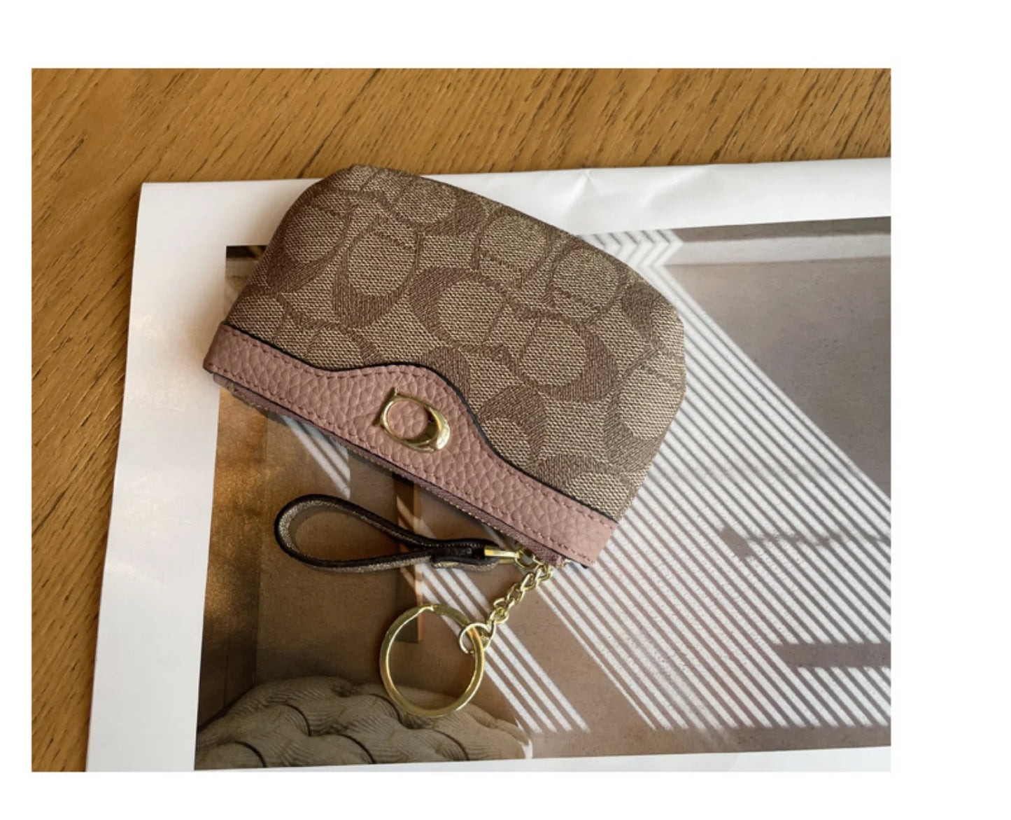 2026 Classic Floral Mini Wallet - Women's Leather Coin Purse & Card Holder