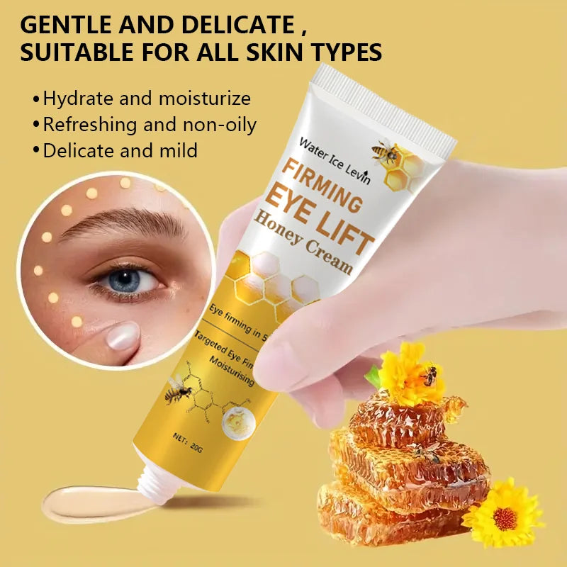 Honey Eye Cream - Dark Circle Repair Essence for Firming, Brightening & Instant Eye Beauty Treatment