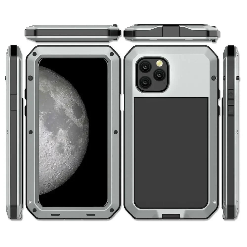Heavy Armor Rugged Case for iPhone Pro Max 16/15/14/13/12/11 – Shockproof Premium Cover with Gorilla Screen Protector