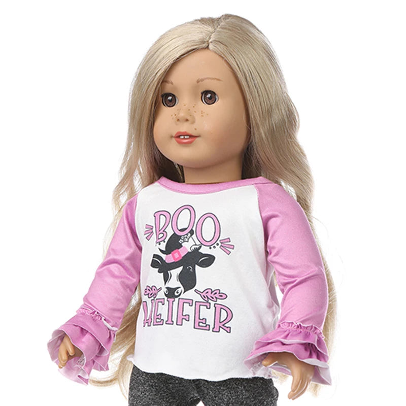 18-Inch Girl Doll Winter Coat — 43cm Baby Doll Jacket Outfit for Dressing