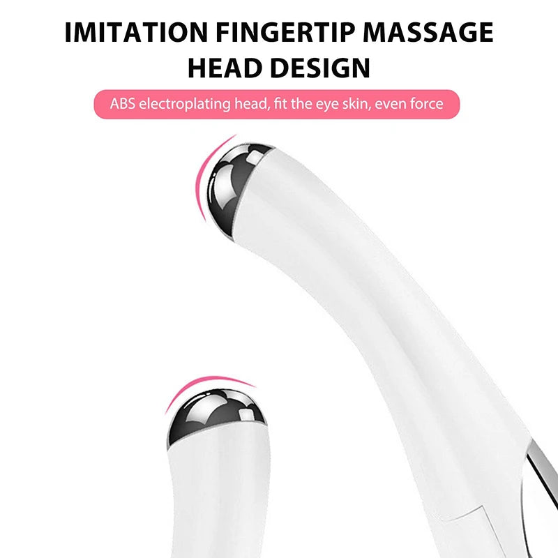Portable Electric Eye Massage Pen – Lightweight Facial & Eye Care Device with Dry Battery Power