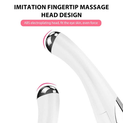 Portable Electric Eye Massage Pen – Lightweight Facial & Eye Care Device with Dry Battery Power