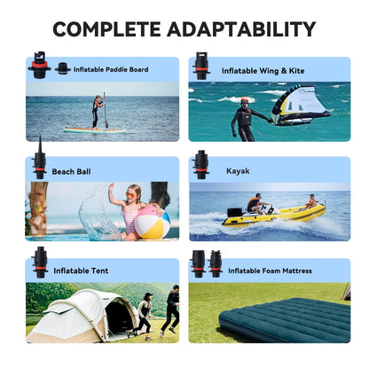 AIRBANK 20PSI SUP Board Electric Pump – 4000mAh 11V PVC Inflatable Pump for Stand-Up Paddle Board & Kayak Inflation