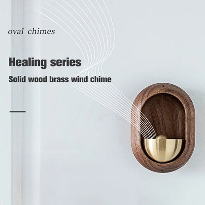 Wooden  Wind Chime Door Bell – Home & Room Decor, Front Door Reminder Bell