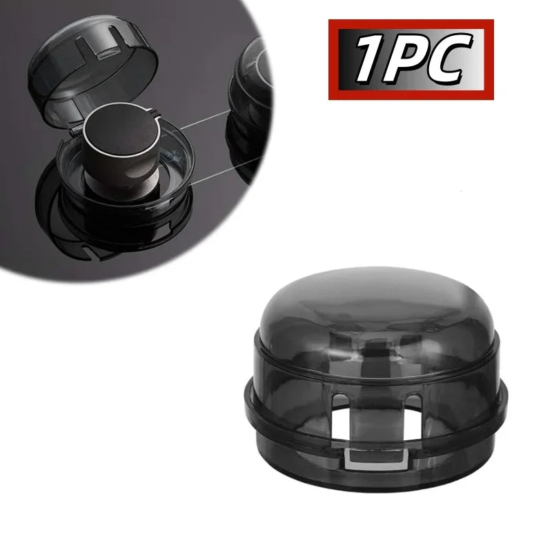 Child Safety Stove Knob Covers - Universal Plastic Gas Oven Lock Protectors (2, 4 or 8 Pack)