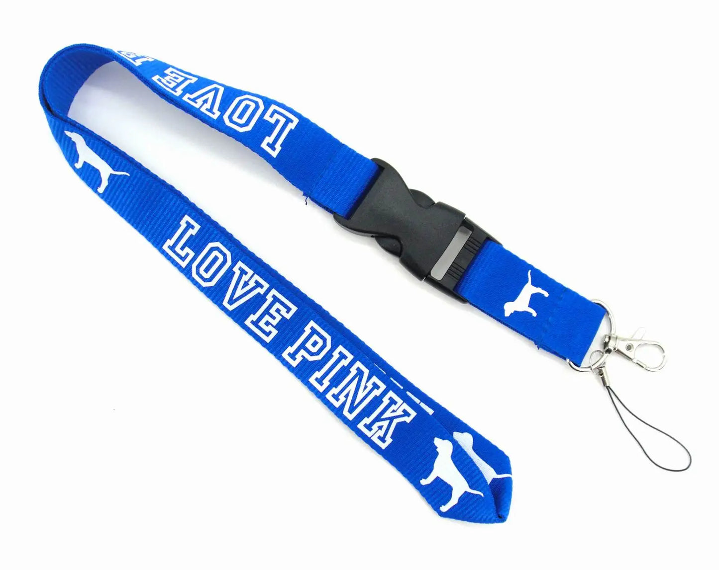 LOVE PINK Cellphone Lanyard Strap – Detachable Buckle Holder for Keys, ID Cards, Clothing & Accessories (H005)