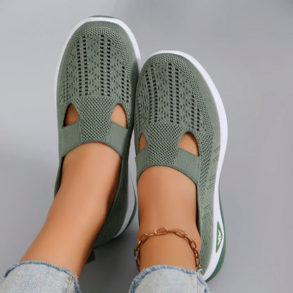 Spring Women's Sports Shoes – Breathable, Lightweight, Non-Slip, Wear-Resistant Casual Sneakers