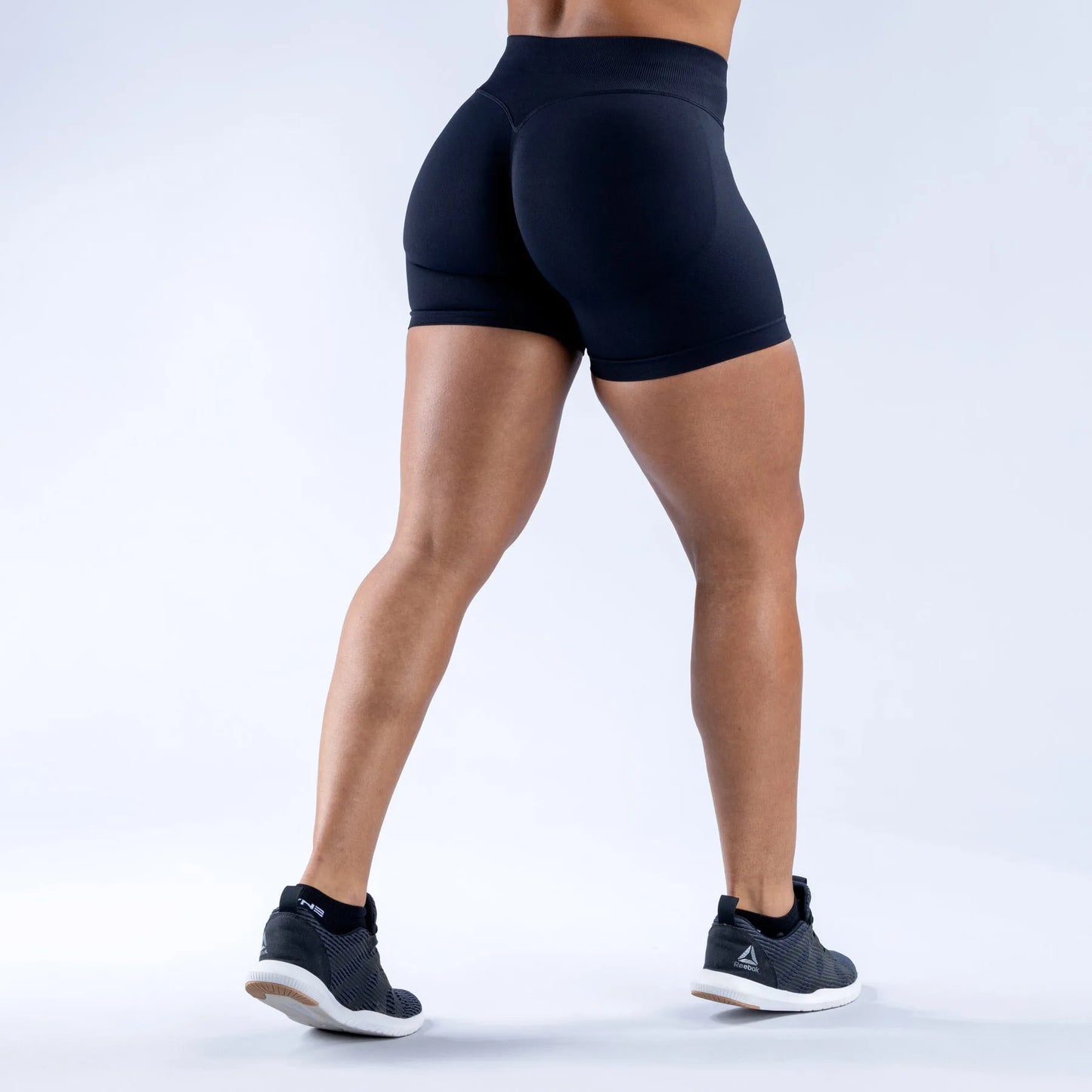 Women’s Impact Seamless Yoga Shorts — Scrunch Bum Low Waist Butt-Lifting Gym & Running Workout Leggings