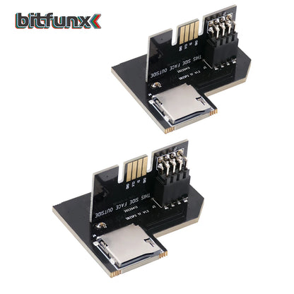 Bitfunx SD2SP2 Pro SD Card Adapter – MicroSD TF Card Reader for Nintendo GameCube NGC NTSC Serial Port 2