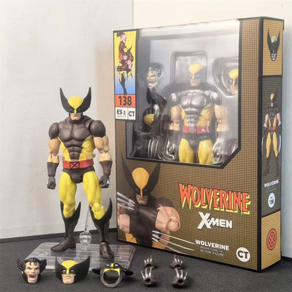 CT Toys Wolverine Hellverine Figure — Mafex 096/138 X-Men Anime Action Collectible Model Toy Gift