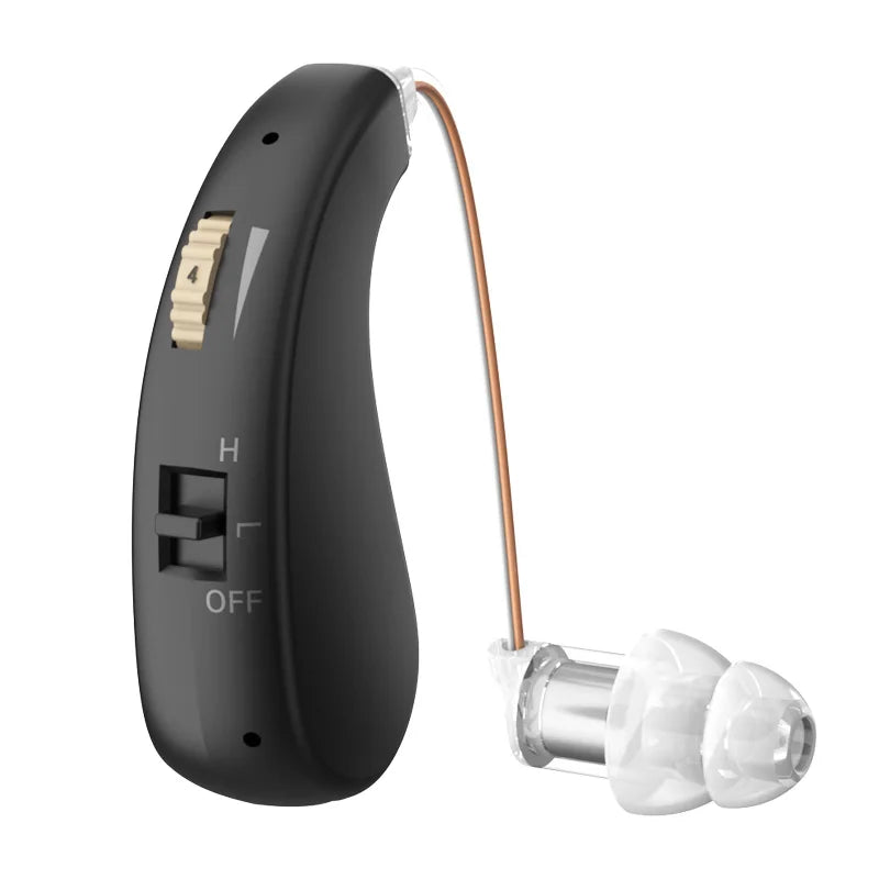 Enlarged Hearing Health Earphones - Sound Enhancement for Elderly with Hearing Loss & Tinnitus, Hearing Aid Protection
