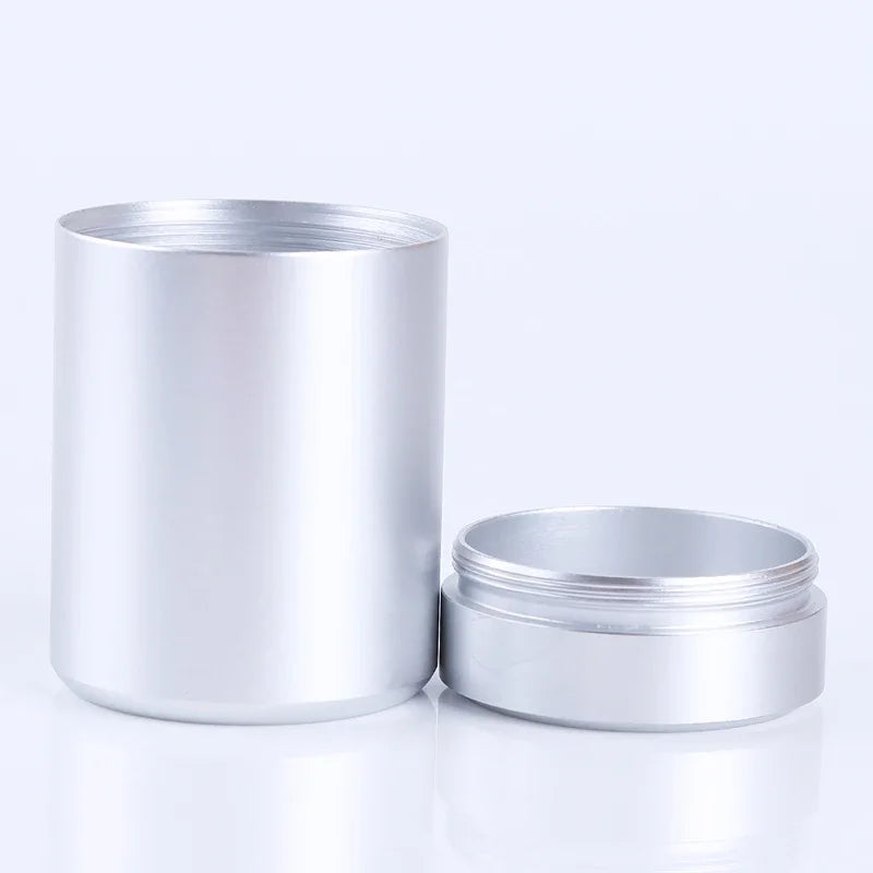 Mini Stainless Steel Metal Tea Box — Portable Travel Container & Organizer for Sugar, Coffee, and Household Storage