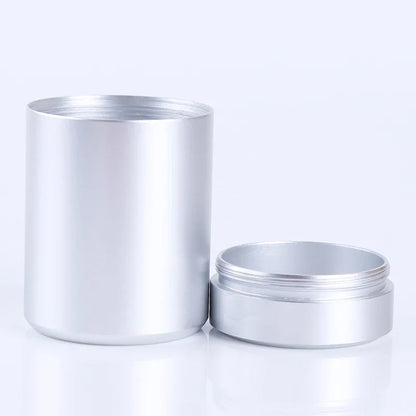 Mini Stainless Steel Metal Tea Box — Portable Travel Container for Sugar, Coffee & Household Storage