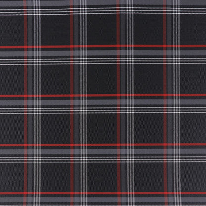 JDM Plaid Car Seat Cover Fabric - 1 × 1.5M Vintage Classic Interior Upholstery Cloth