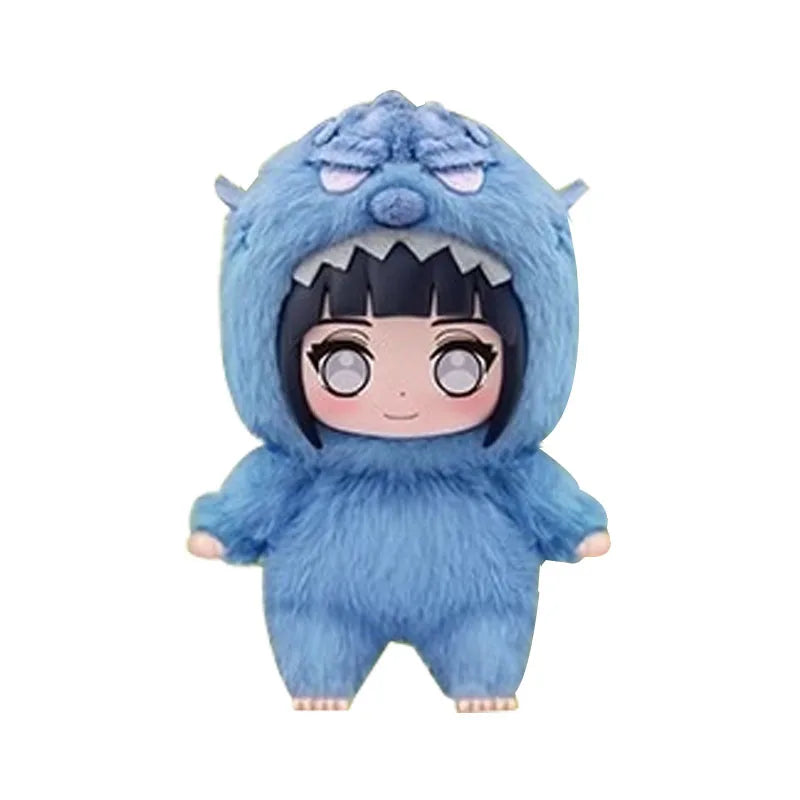 Naruto Series Blind Box Figures — Itachi, Sasuke, Kakashi & Gaara Plush Pendant Collectible Toy, Trendy Birthday Gift