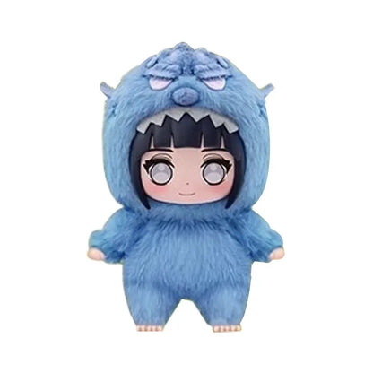 Naruto Series Blind Box Figures — Itachi, Sasuke, Kakashi & Gaara Plush Pendant Collectible Toy, Trendy Birthday Gift