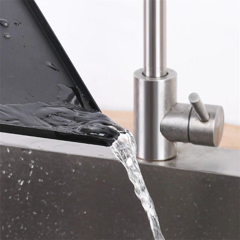 Kitchen Sink Organizer Rack — Adjustable Dish Drying Shelf for Bowls, Plates & Storage, Desktop Holder Accessories