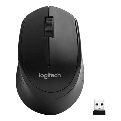 Logitech M330 Wireless Gaming Mouse - 2.4GHz USB, 1000DPI, 3-Button Optical Mouse for Laptops & PCs