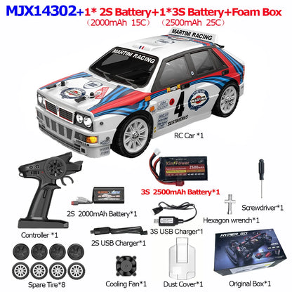 MJX 14301/14302/14303 1/14 RC Car — 55km/h Brushless HYPER GO 2.4G 4WD Off-Road High-Speed Remote Control Car Truck Hobby Toy