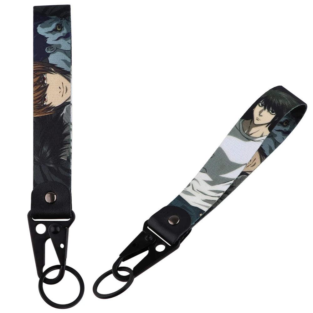 Anime Eagle Beak Keychain – Cool Short Lanyard for Phone, Badge Holder & USB Pendant