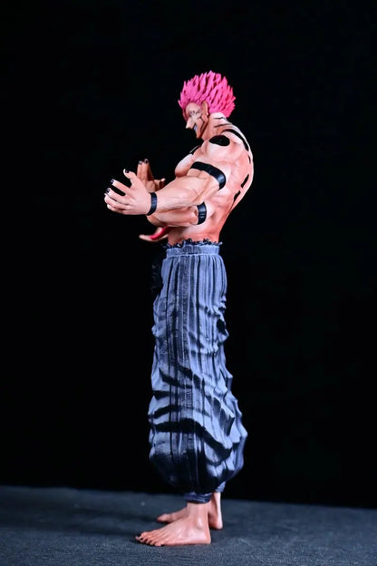 Jujutsu Kaisen Sukuna Anime Figure - 31cm Ryomen Sukuna Collectible Statue Desktop Ornament Gift