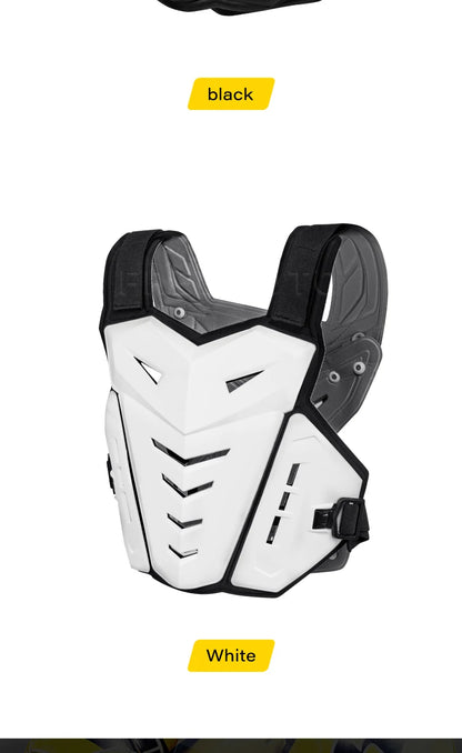 SULAITE Motocross Body Armor Jacket – Motorcycle Moto Vest with Back & Chest Protector, Off-Road Dirt Bike Gear