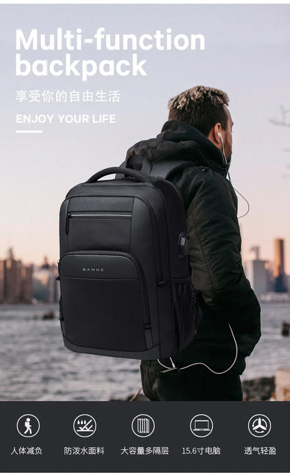 Bange Men’s Laptop Backpack – Designer School, Motorcycle, Tactical & Travel Bag for Boys