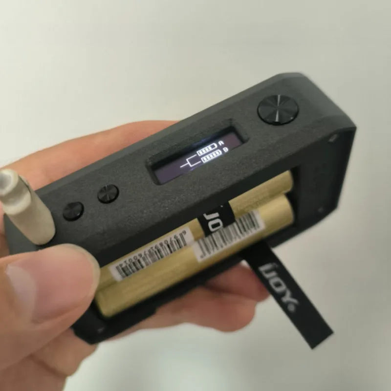 Original Dual Slot 18650 Battery Charger 1–126W with LED Display – Cigpet Capo Fast Charging Dock (Without Battery)
