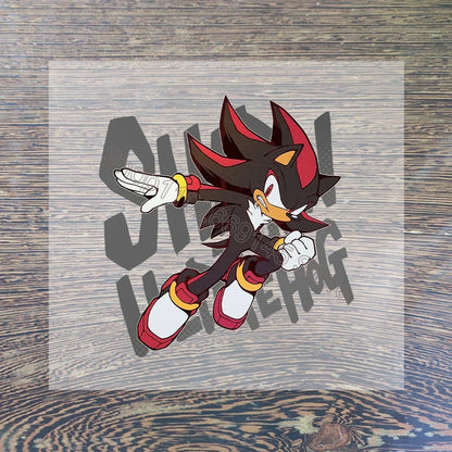 Sonic Cartoon Iron-On Patches – DIY Heat Transfer Anime Stickers for Clothing & Custom T-Shirts