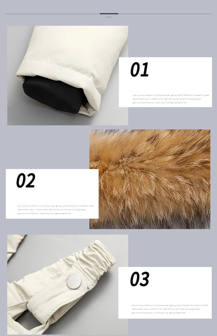 Children’s Winter Clothing Set – Baby Down Jacket Parka & Thick Snowsuit for Boys and Girls