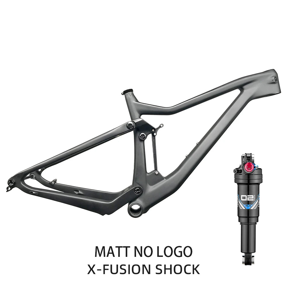 LEXON TACTIC Full Carbon MTB Frame - 29er Cross Country Suspension Frame with Boost 148mm