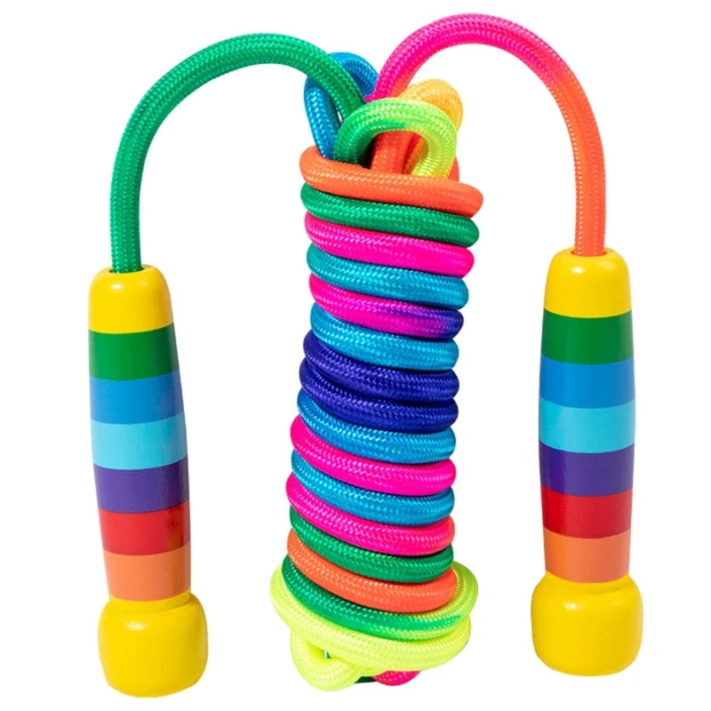 Adjustable Children’s Skipping Rope – 2.5m/5m Jump Rope with Handles