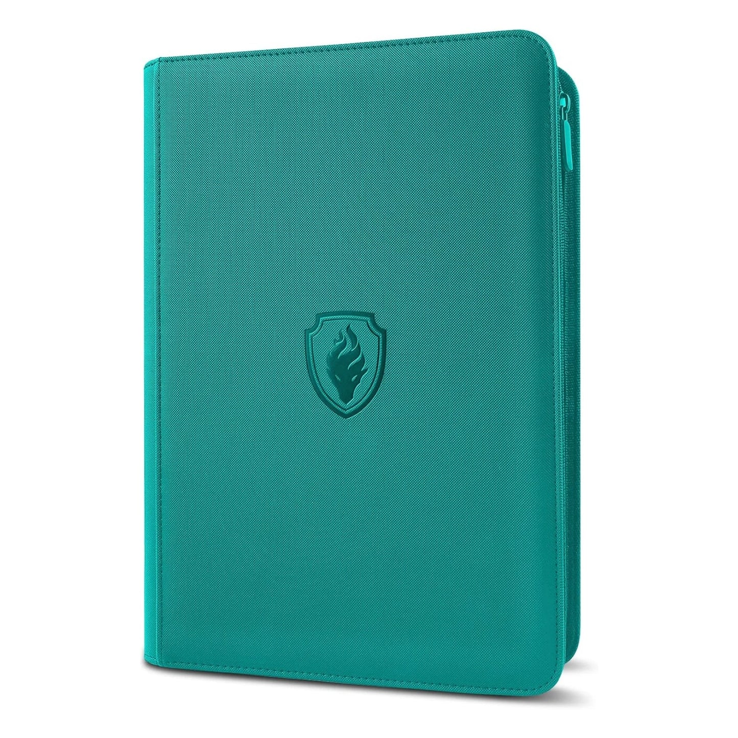9-Pocket Trading Card Binder - 360-Card Zipper Album with Premium PU Cover
